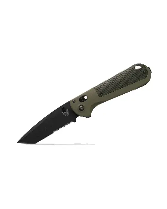 Redoubt EDC Pocket Folding Knife with Tanto Blade by Benchmade