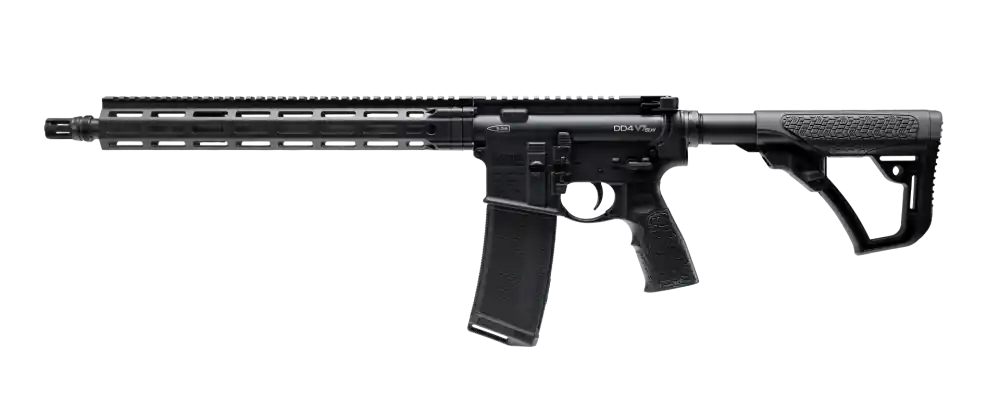 DD4 V7 SLW 14.5 Inch Barrel 5.56 with Dead Air Xeno Hub/QD Flash Hider by Daniel Defense