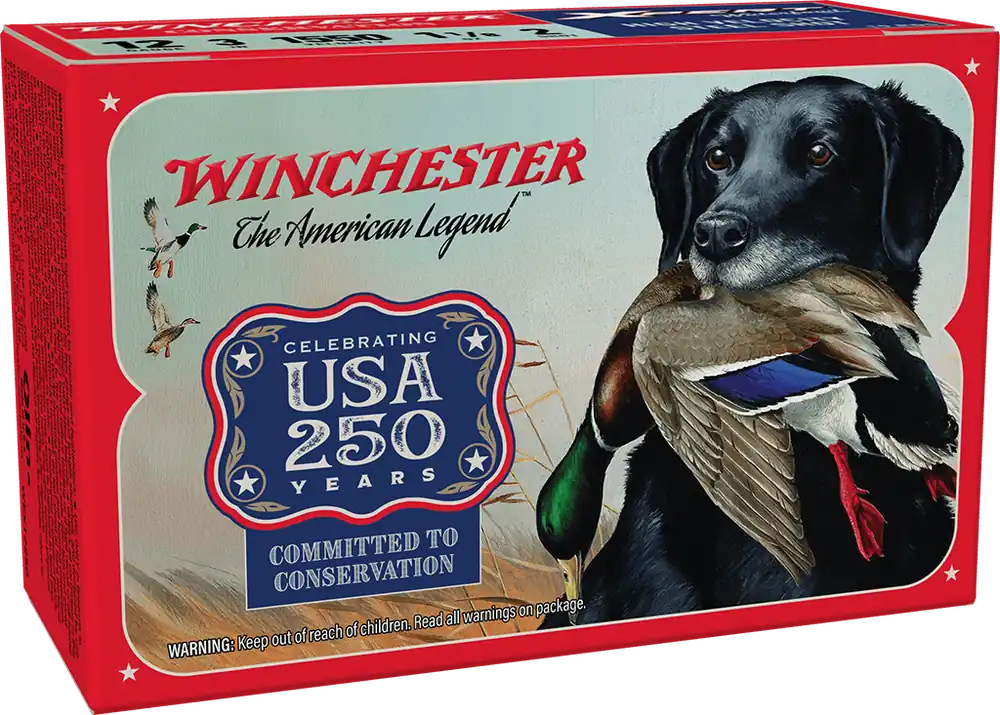 Winchester USA 250 1550fps 12ga 3" 1-1/8oz 2 Steel Shotgun Ammunition