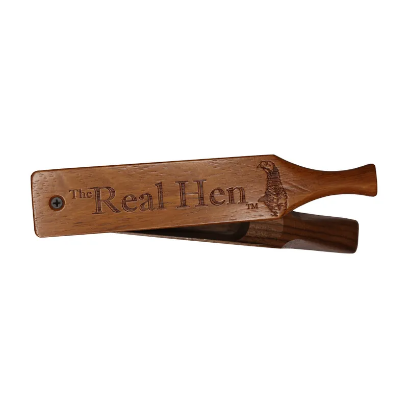 Walnut Real Hen Box Turkey Call by Woodhaven