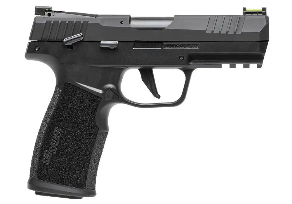 Sig Sauer P322C .22 Long Rifle Caliber 4" Barrel Semi Auto Handgun with Black Finish & Adjustable Fiber Optic Sights