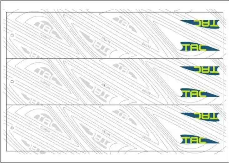 4.675 Inch Topo Wraps by TAC Vanes