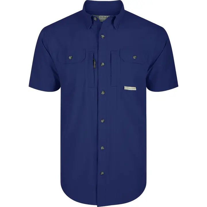 Men‘s Wingshooter Trey Short Sleeve Button Down Shirt by Drake