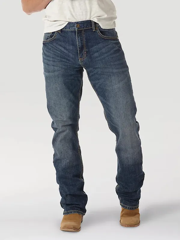Retro Slim Fit Bootcut Jeans in Layton by Wrangler