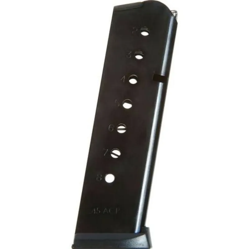 1911 45 ACP 8rd Blued Metal Magazine by Rock Island