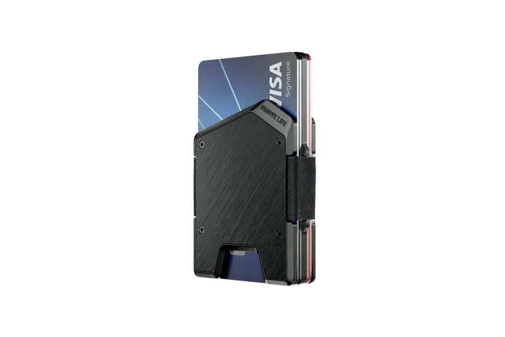 Stealth Wallet in Black by Groovelife