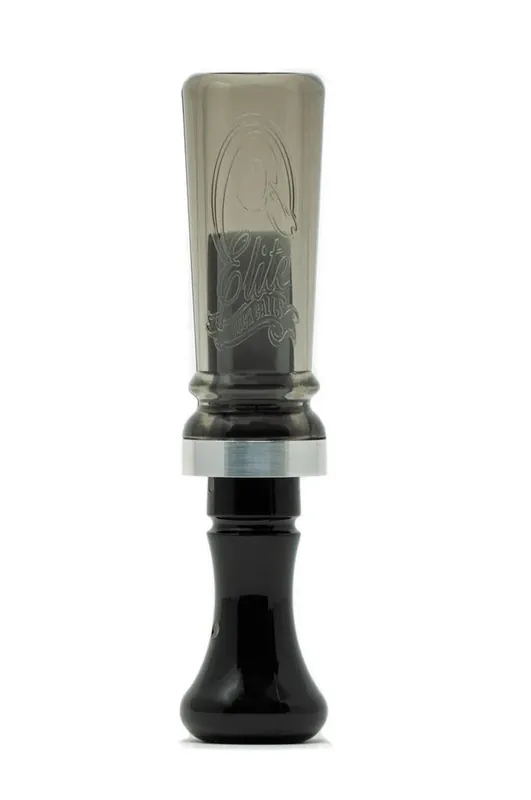 Smoke/Black Poly Freak Single Reed Duck Call by Elite