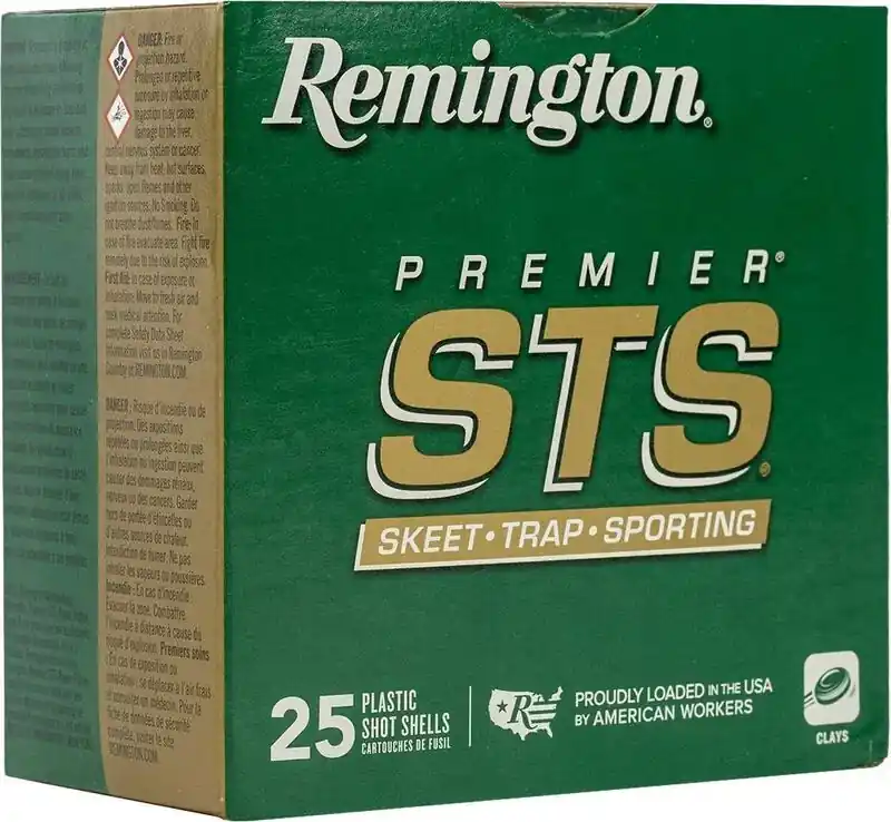 Remington Premier STS 1,185 fps 12 Gauge 2-3/4" 1 oz. 8 Lead Shot Shotgun Ammunition