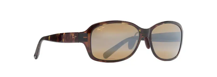 Koki Beach Sunglasses with Olive Tortoise Frame and HCL® Bronze Lens by Maui Jim
