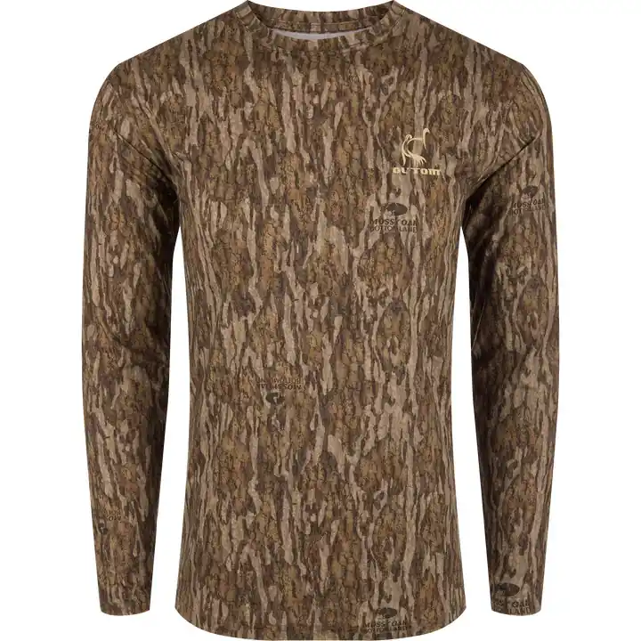 Performance Crew Camo Print Long Sleeve by Ol‘ Tom