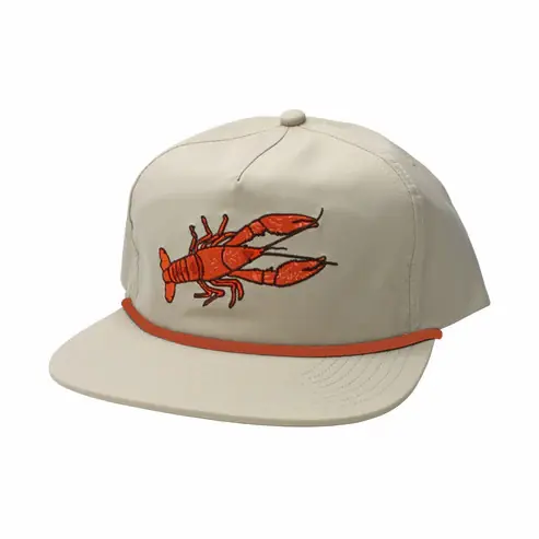 Crawdad Low Profile Rope Hat in Khaki by Local Boy Outfitters