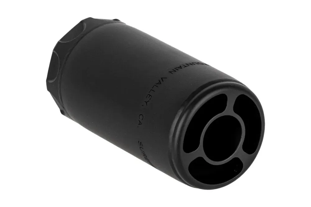 Warden Blast Regulator Direct Thread 5/8x24 in Black by Surefire
