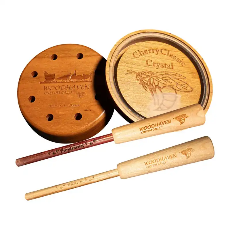 Cherry Classic Crystal Friction Turkey Call by Woodhaven