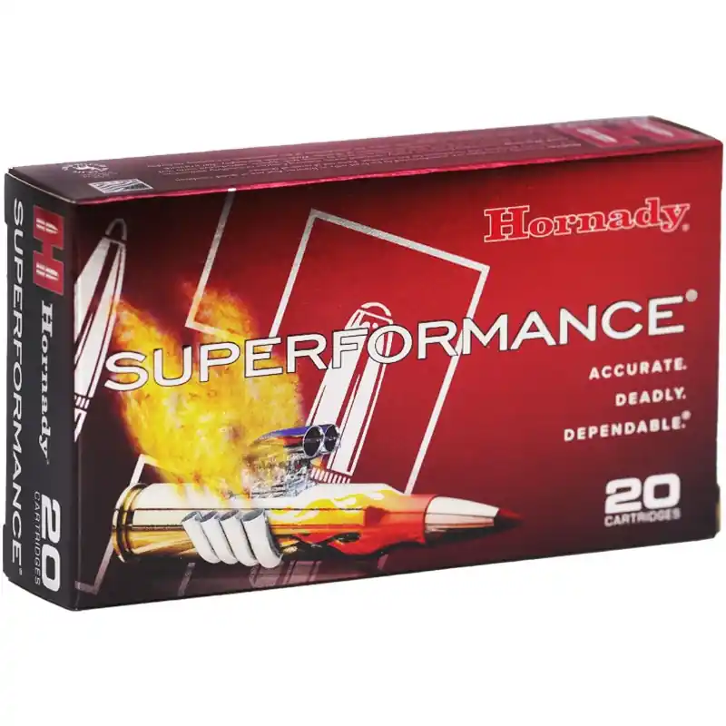 Hornady Superformance 3,235 fps 6mm Remington 95 Grain Super Shock Tip Rifle Ammunition