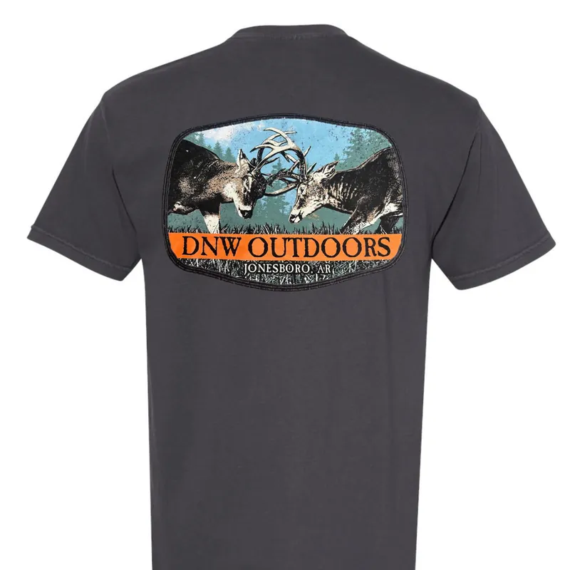 Sparring Deer Short Sleeve Tee by DNW
