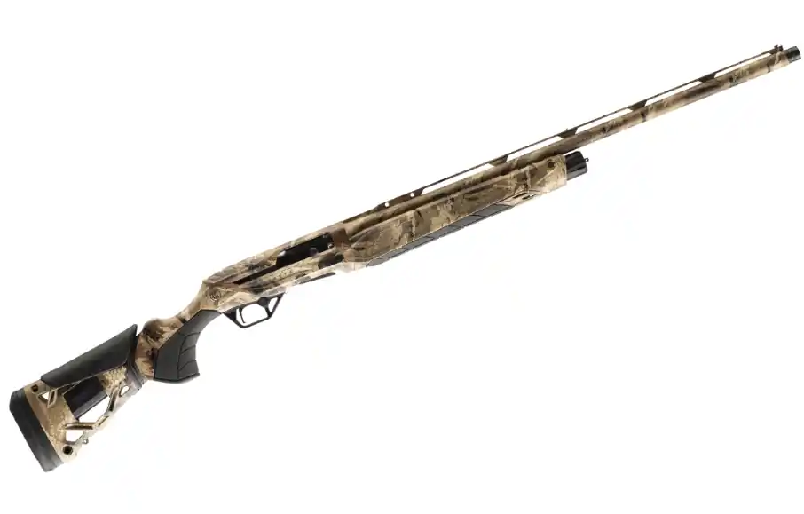 AX800 Suprema 12 Gauge Shotgun with 3-1/2 Inch Chamber Length 28 Inch Barrel Length in Optifade Marsh Camo Stock by Beretta
