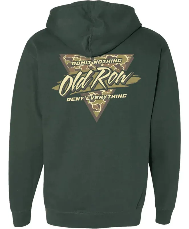 Camo Retro Triangle Hoody by Old Row