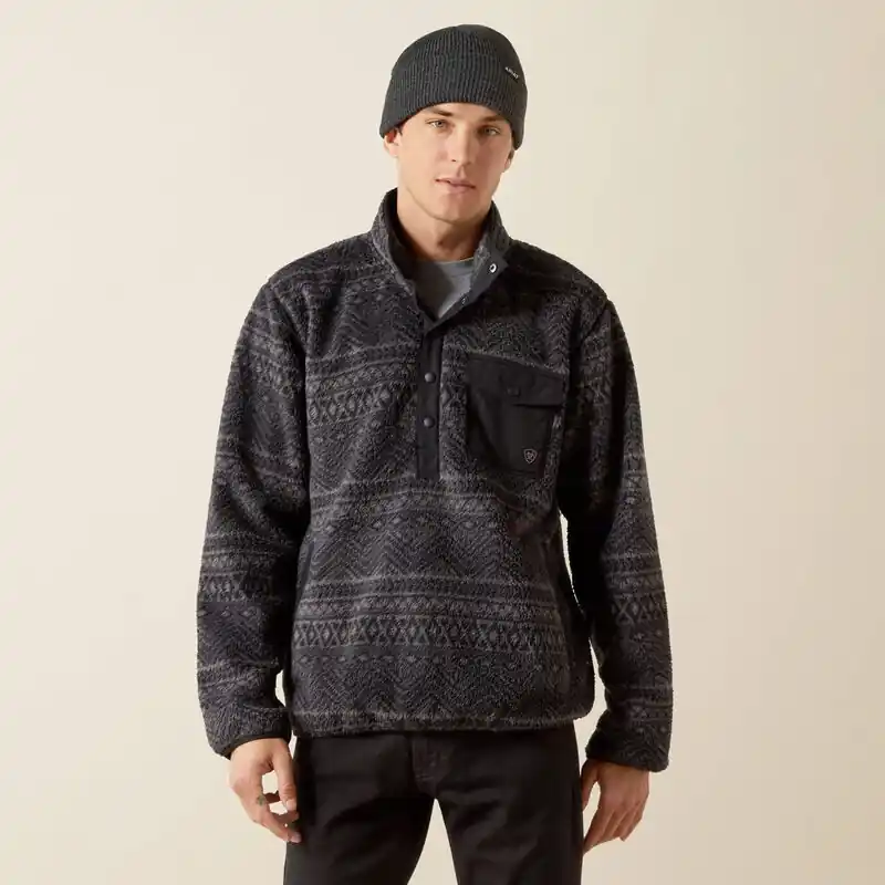 Polar Bear Pullover Sweater in Charcoal by Ariat