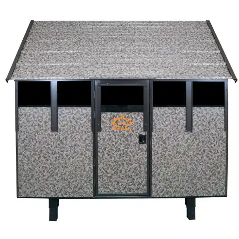 5 x 6 Foot Extreme Guide Series Hunting Blind with Vertical Drop Windows by Antler Shed