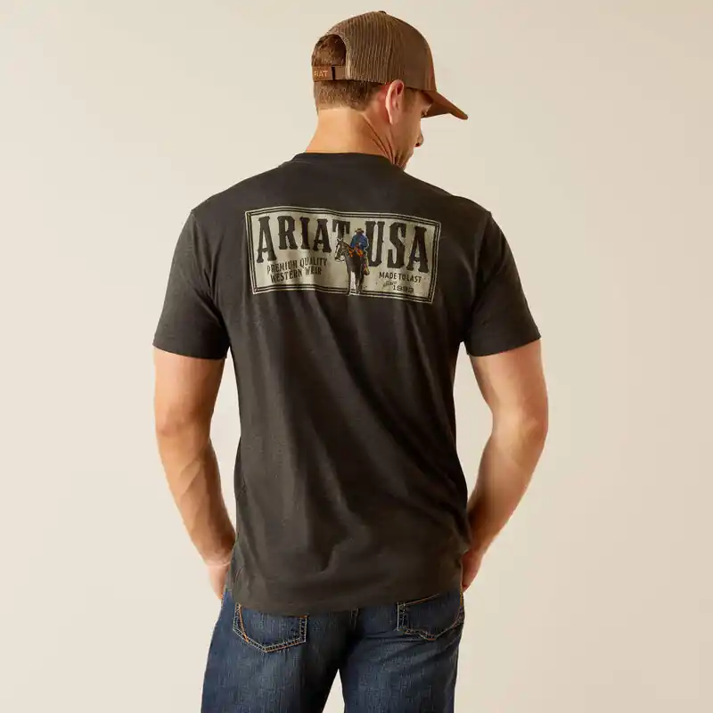 Rider Label Short Sleeve Tee Shirt by Ariat