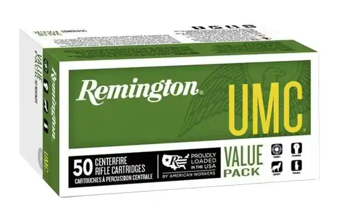 Remington UMC Centerfire Rifle 3,240 fps 223 Remington 55 Grain Full Metal Jacket Rifle Ammunition