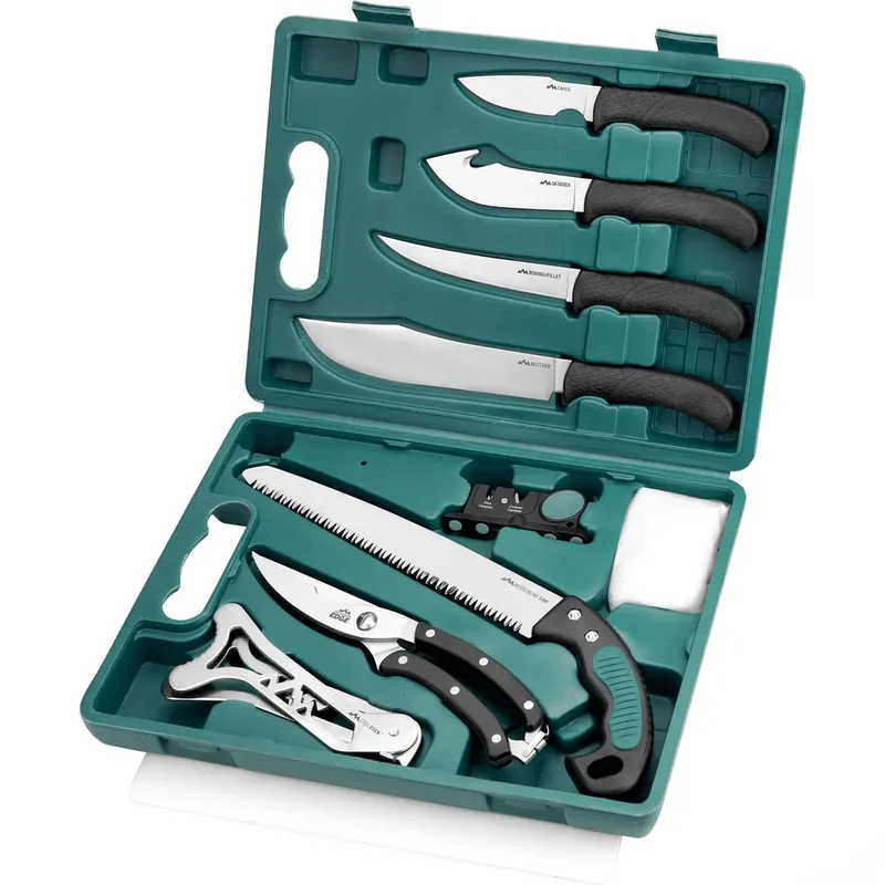 11-Piece Game Processing Knife Set by Outdoor Edge