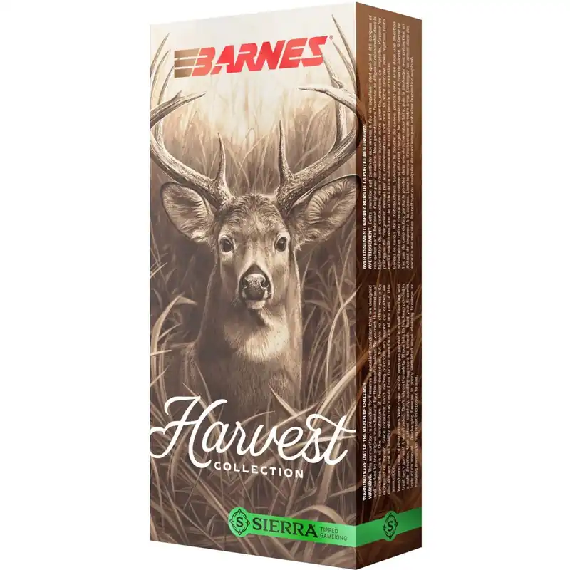 Barnes Bullets Harvest 2,800 fps 6mm Arc 100 Grain Sierra Tipped GameKing Jacketed Lead Core Rifle Ammunition