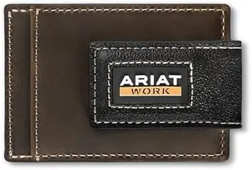 Brown Card Case Money Clip by Ariat