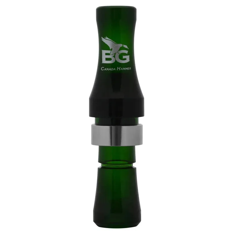 Camo Green Canada Hammer Poly Goose Call by Buck Gardner