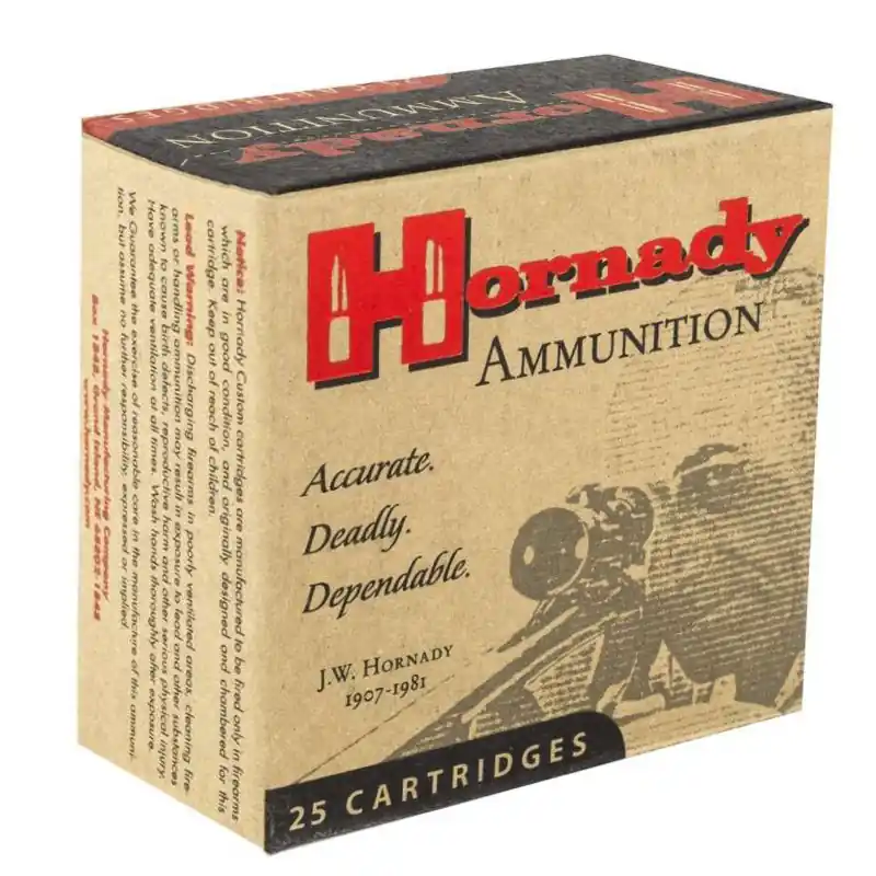 Hornady Custom 1,110 fps 9mm Luger 124 Grain Extreme Terminal Performance Jacketed Hollow Point Handgun Ammunition