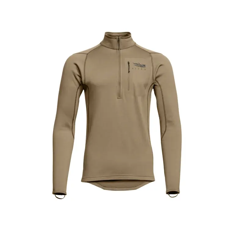 Core Midweight Long-Sleeve Zip-T by Sitka