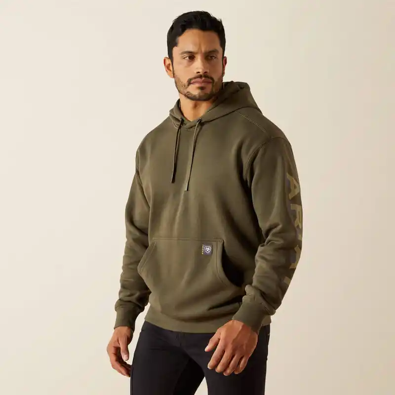 Lightweight Logo Hoodie in Grape Leaf by Ariat