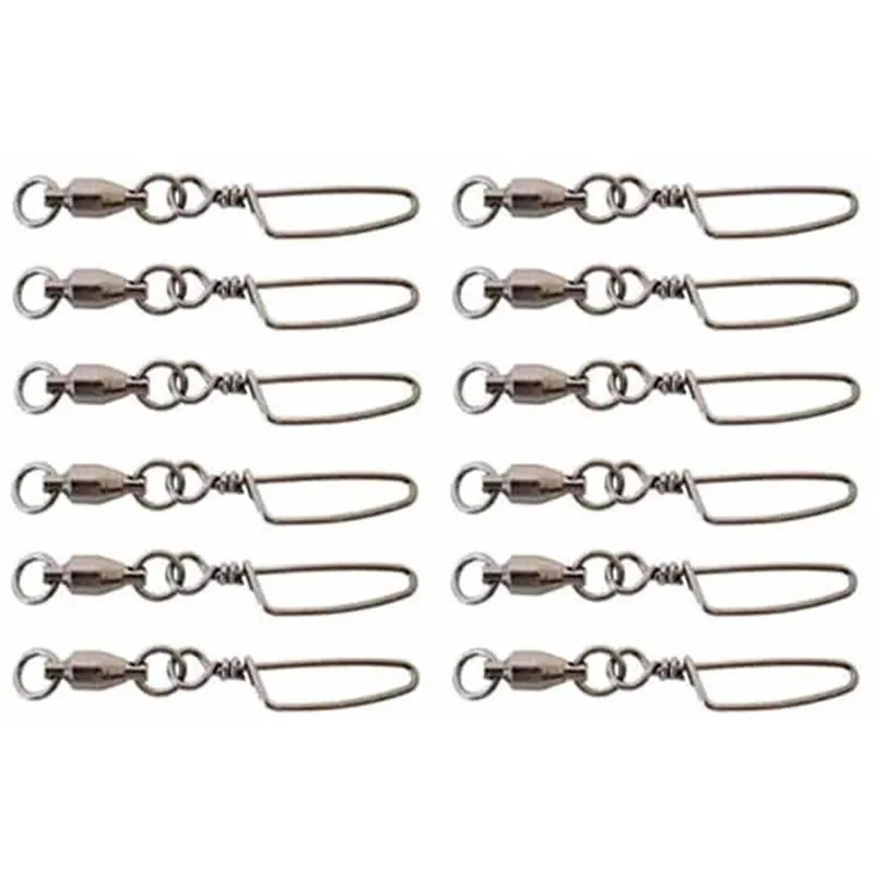 1 Dozen Stainless Steel Swivel Clips by Heyday