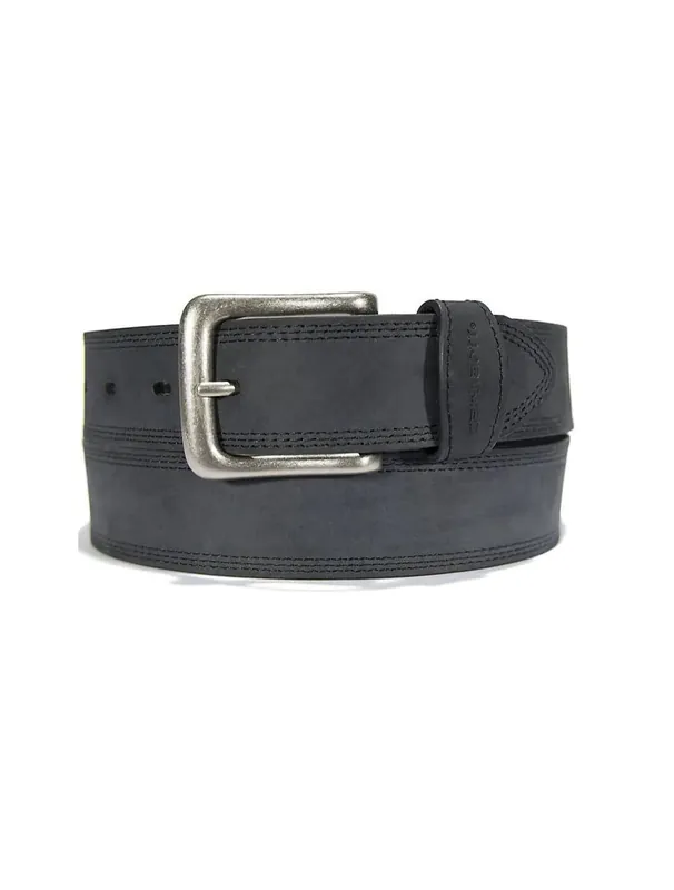 Adult Triple Stitch Leather Belt by Carhartt
