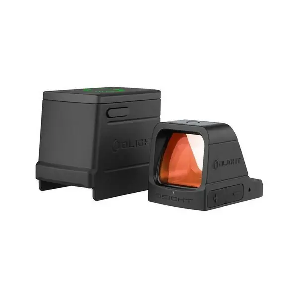 Rechargeable Reflex Sight Osight-R in Red by Olight
