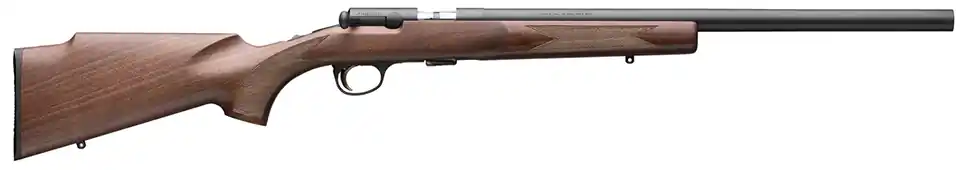 Browning T-Bolt Target .22 WMR Suppressor Ready Straight Pull Rimfire Rifle with Satin Walnut Stock
