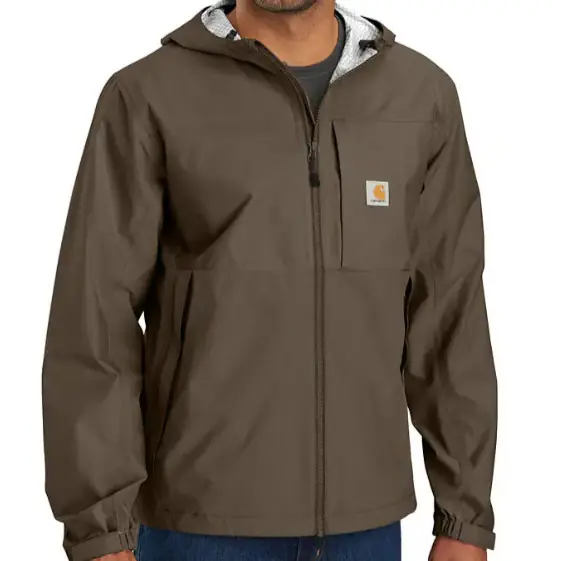 Men‘s Storm Defender Waterproof Relaxed Fit Lightweight & Packable Jacket by Carhartt