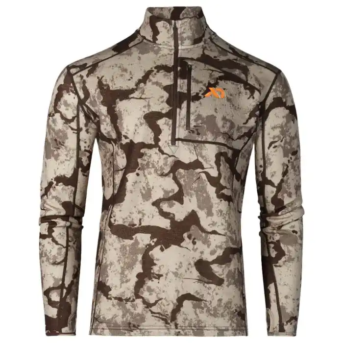 Men‘s Furnace Quarter Zip Long Sleeve Shirt by First Lite