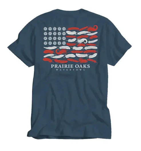 American Flyer Short Sleeve Tee by Prairie Oak Waterfowl
