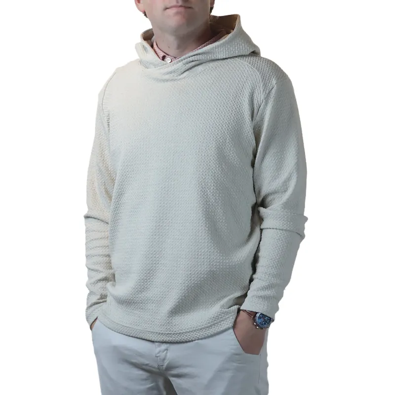 Men‘s Textured Long Sleeve Hoodie by Cowboy Country Club