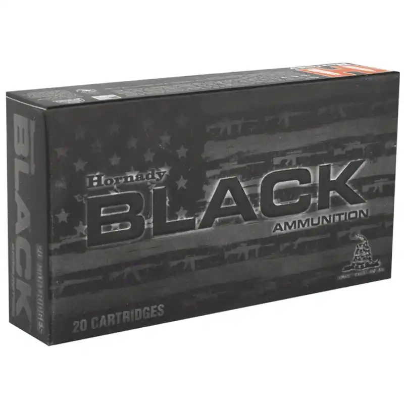 Hornady Black 2,580 fps 6.5 Grendel 123 Grain Extremely Low Drag Match Rifle Ammunition
