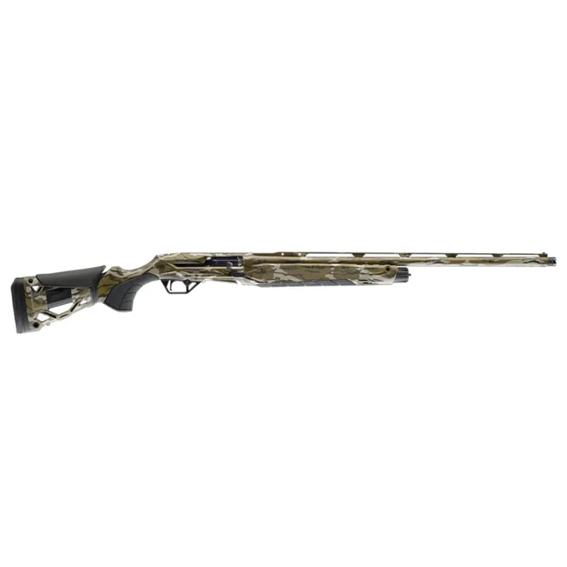 AX800 Suprema 12 Gauge Semi-Auto Shotgun with 30 Inch Barrel Length in Mossy Oak Original Bottomland Camo Stock by Beretta