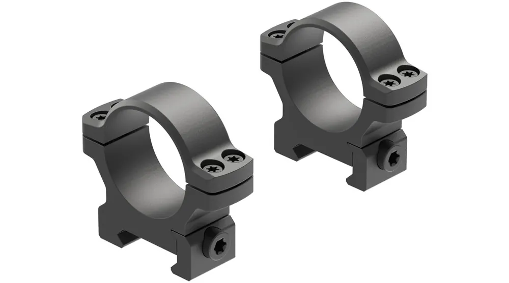 BackCountry Cross-Slot Weaver Style Scope Rings in Low Height with 30mm Tube Size by Leupold