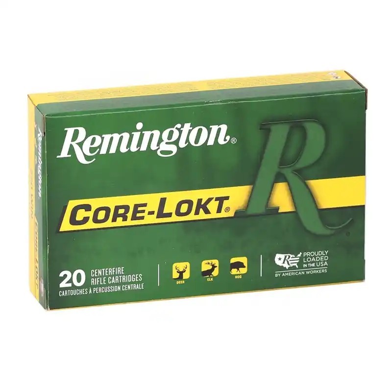 Remington Core Lokt 2,850 fps 270 Winchester 150 Grain Pointed Soft Point Rifle Ammunition