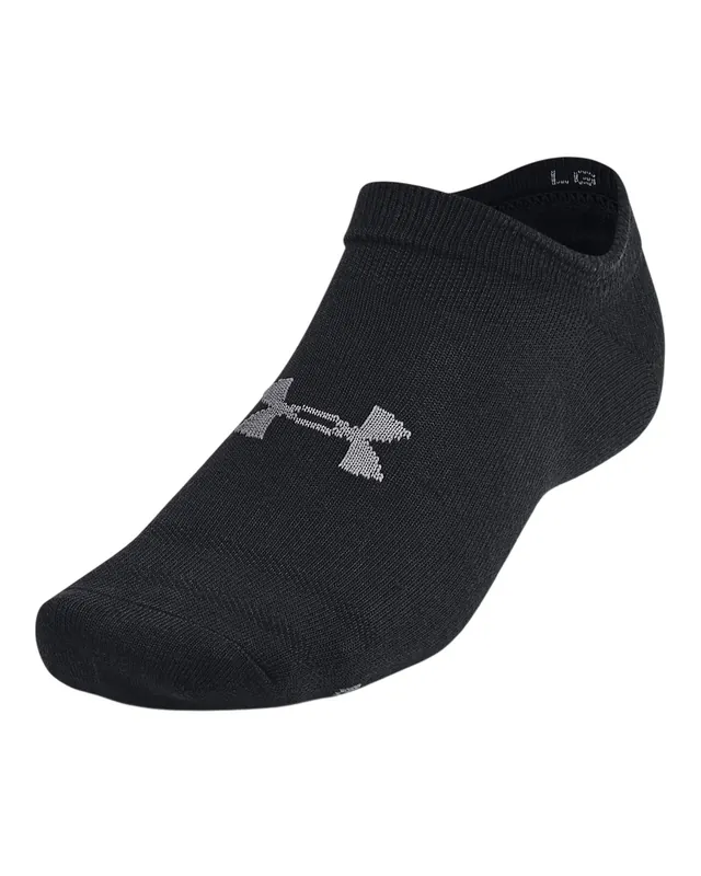 6 Pack Essential No Show Socks by Under Armour
