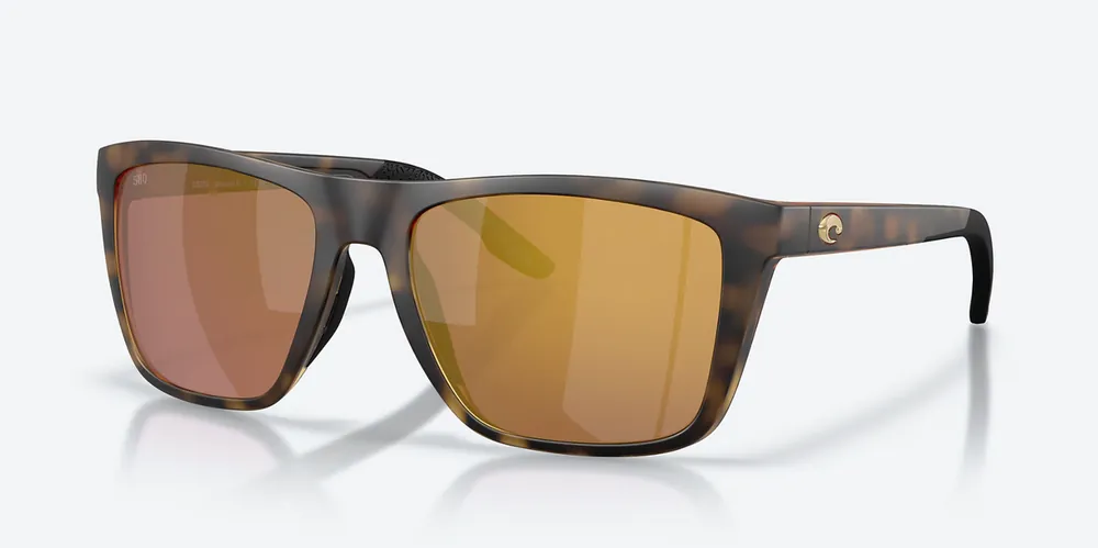 Mainsail XL Matte Tortoise with 580G Gold Mirror Polarized Glass lenses by Local Boy Outfitters
