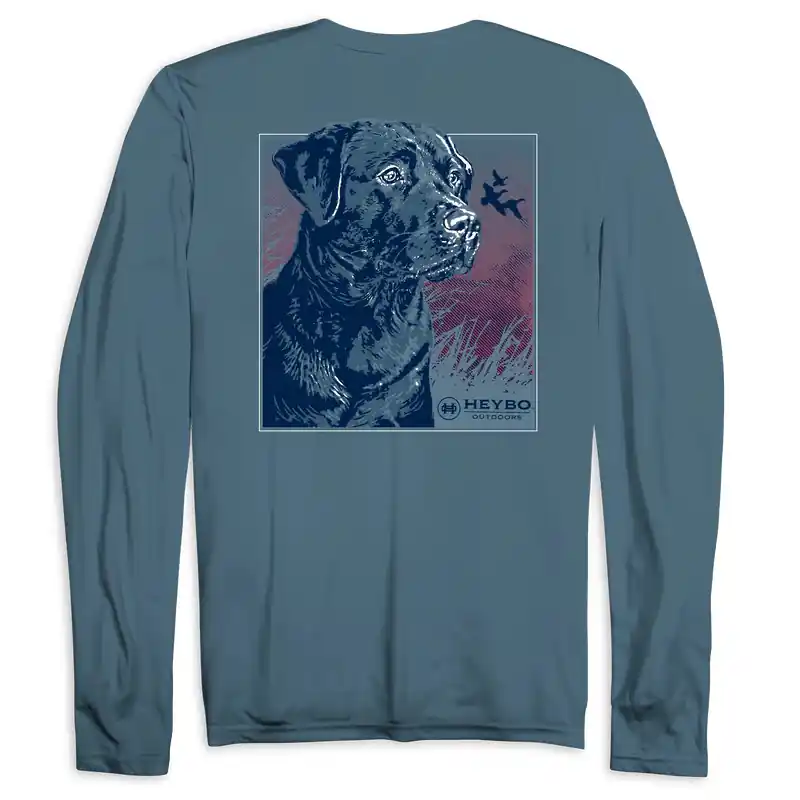 Lab In Marsh Long Sleeve Tee by Heybo