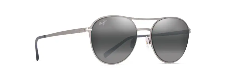 Half Moon Sunglasses - Titanium Frame, Neutral Grey Lens by Maui Jim