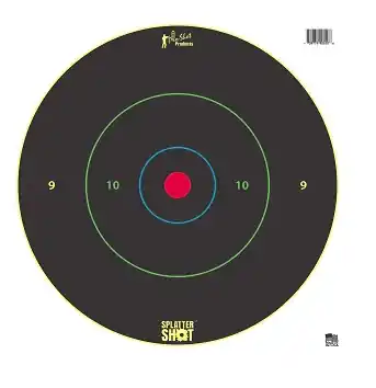 12" Bullseye Multi Color Rings Heavy Tag Paper by ProShot