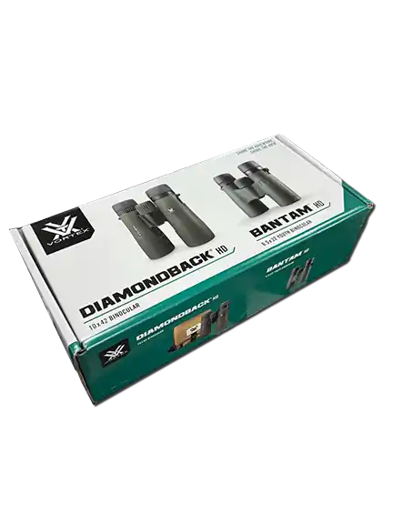 Diamondback HD 10x42 and Bantam HD 6.5x32 Youth Binocular Bundle by Vortex Optics